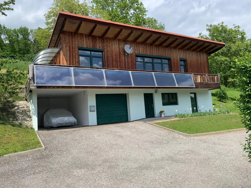 Wohnen - Gesundheit - Arbeiten - Leben im Thoma Holz 100 Haus mit Hanfdämmung und Lehmputz - Bild 1