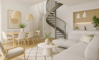 4 Zimmer Wohnung mit Dachgarten