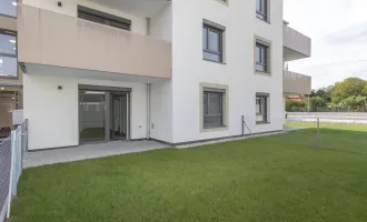 Erstbezugswohnung mit westseitigen Garten