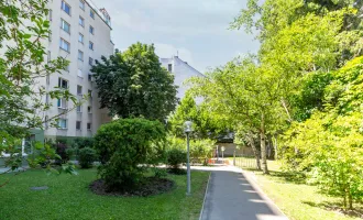 Grüne Oase in bester Lage: 3 Zimmer mit Loggia bei U3 Zieglergasse I Garage im Haus zur Miete