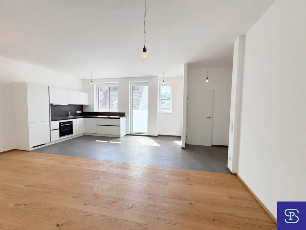 Moderne 68m² DG-Wohnung mit Einbauküche Nähe Pilgramgasse - 1050 Wien - Bild 1