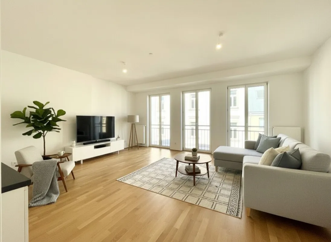 Licht & Leben: Moderne 3-Zimmer-Wohnung nahe Stadtplatz Klosterneuburg - Bild 1