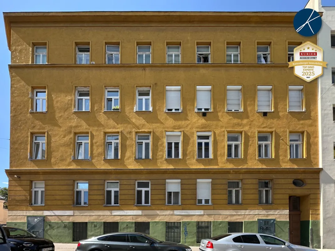 U1-Nähe: Mehrheitsanteil inkl. Rohdachboden mit Parkblick - Bild 1