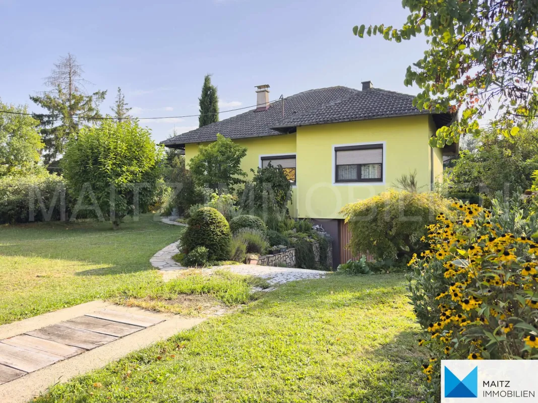 RUHEOASE: Gepflegtes Einfamilienhaus mit tollem Garten | nahe Schillerwasser & Mühlwasser! - Bild 1