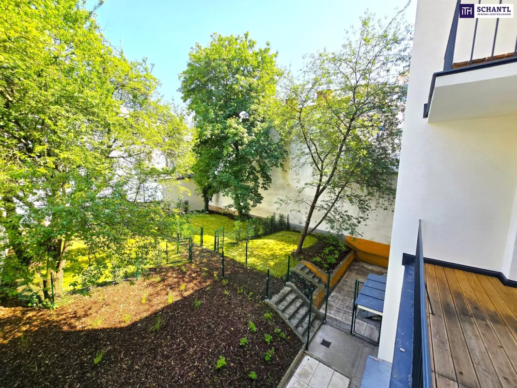Das Zuhause, das die Stadt vergessen lässt! TOP saniert + Hofseitige Terrasse + Viel Grün + Viel Lebensqualität + Absolute Ruhelage + Ideale Raumaufteilung! Besser geht´s nicht! Nicht lange zögern... - Bild 1