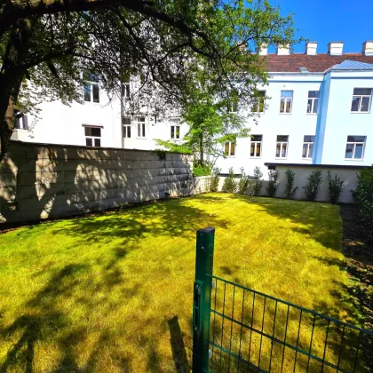 Rasenmäher statt Straßenlärm! TOP saniert + Herrlicher Eigengarten + Hofseitiger Balkon + Viel Grün + Viel Lebensqualität + Absolute Ruhelage + Ideale Raumaufteilung! Besser geht´s nicht! Nicht lange zögern... - Bild 3