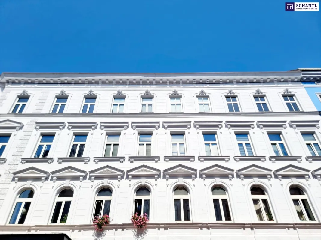 Wiener Seele - Neues Wohnglück! Liebevoll renoviertes Altbauhaus + Sanierte/Unsanierte Altbauwohnungen clever geplant + Tolle Infrastruktur und Anbindung! Nicht zögern! - Bild 1