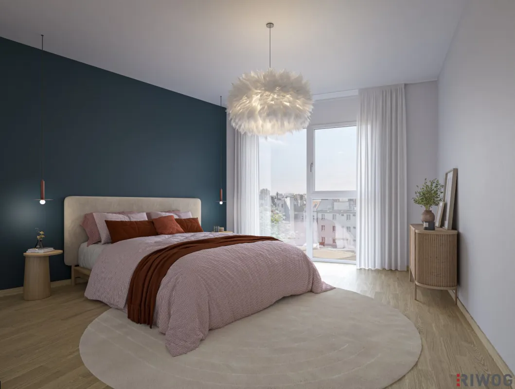 ERSTBEZUG | 3-Zimmer Neubau mit Loggia | Fernwärme | Fassadenbegrünung | TG-Stellplatz optional | Nachhaltiges Wohnbauprojekt - Bild 1