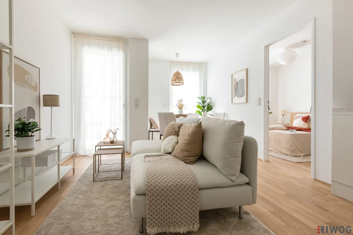 ERSTBEZUG | 2-Zimmer Neubau mit Loggia | 4. OG | Fernwärme | Fassadenbegrünung | TG-Stellplatz optional | Nachhaltiges Wohnbauprojekt - Bild 1