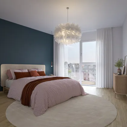 ERSTBEZUG | 4. OG | 3-Zimmer Neubau mit Loggia | Fernwärme | Fassadenbegrünung | TG-Stellplatz optional | Nachhaltiges Wohnbauprojekt - Bild 2