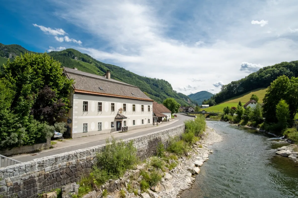 Historischer Vierkanthof mit einem Gastrolokal, Apartments, Mietwohnungen und großem Entwicklungspotential - Bild 1