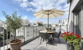 MODERN LIVING – 2-Zimmer Dachgeschosswohnung mit Süd-Terrasse - Eigengrund - KÜCHE INKLUSIVE - ERSTBEZUG