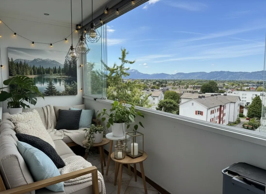 Hoch hinaus in Dornbirn: 89m² Wohnung in Top-Lage mit Balkon - Bild 1