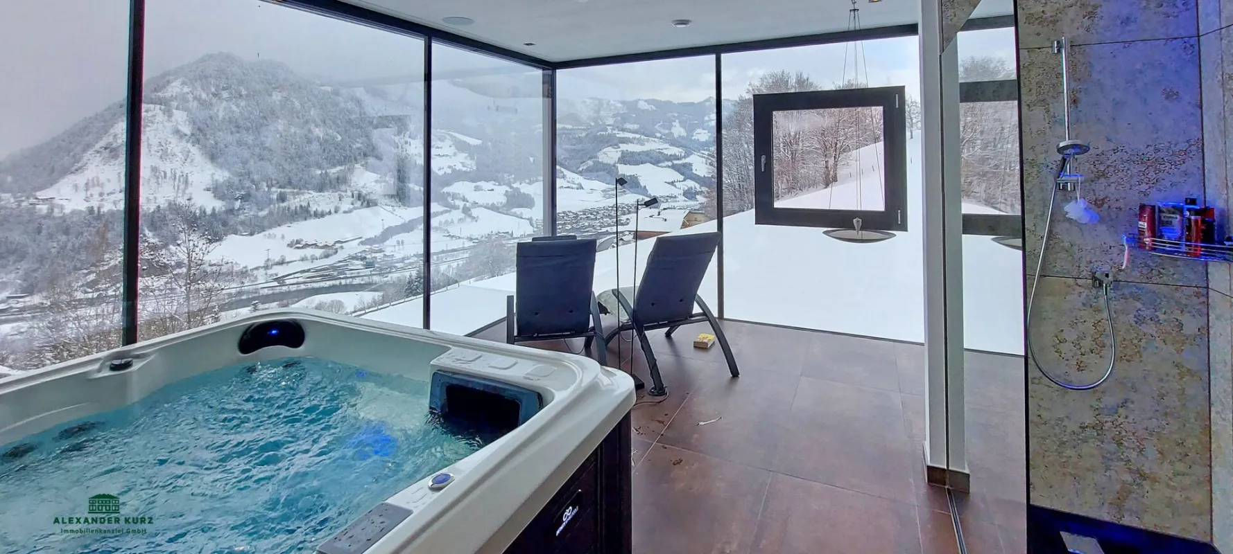 Neubau Ski amadé, am Grünland mit Panoramablick auf die Alpen - Bild 1