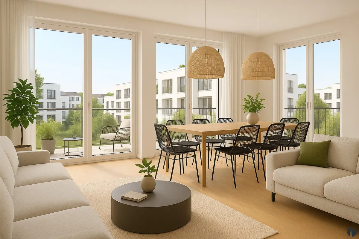 3 Zimmer Dachgeschosswohnung mit Balkon, Nähe Donaulände - Bild 1