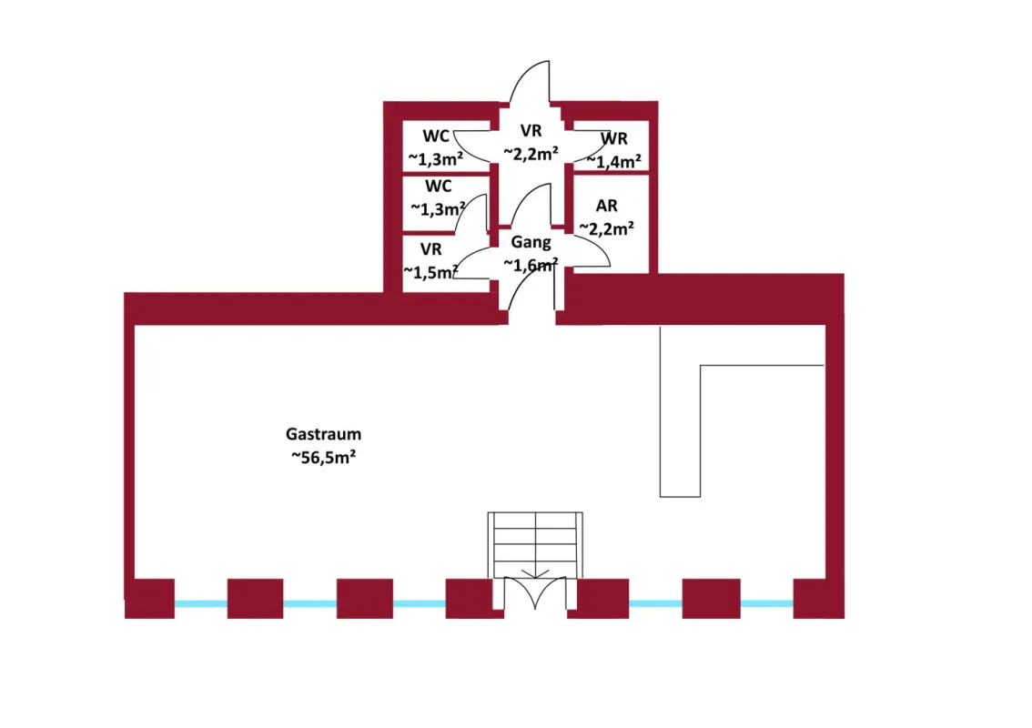 U1 in 5 Minuten erreichbar - Kurzzeitvermietung möglich - Lift im Haus - Zusammenlegung von Wohnungen möglich - Dachgeschoß Ausblick - Bild 1