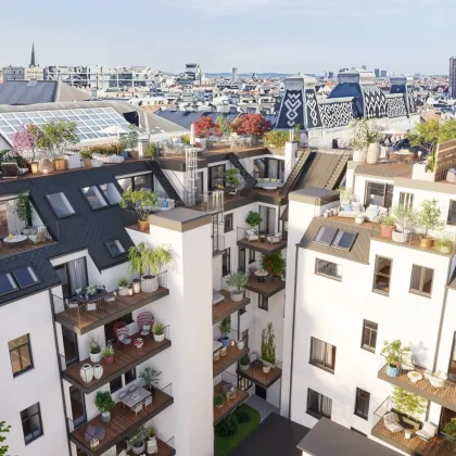 Rose Nine - Charmante 2 Zi Altbau-Wohnung mit Außenfläche - Bild 3