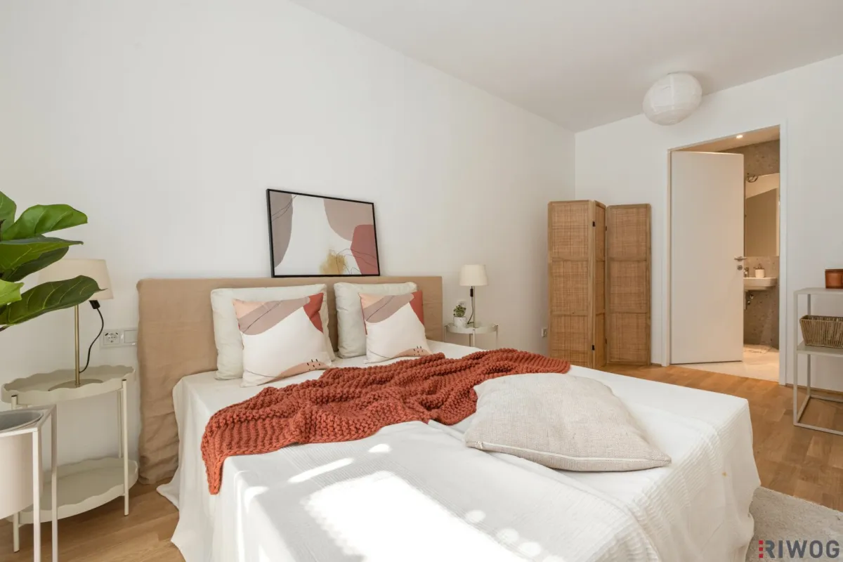 ERSTBEZUG mit Loggia | 2-Zimmer Neubau | Ost-Ausrichtung | Fernwärme | Fassadenbegrünung | TG-Stellplatz optional | Nachhaltiges Wohnbauprojekt - Bild 1
