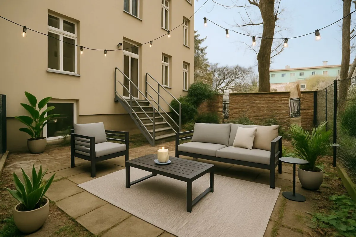 Möglichkeit zur Zusammenlegung im Altbau mit Eigengarten! Zwischen Rochusmarkt und Kardinal Nagl- Platz! - Bild 1
