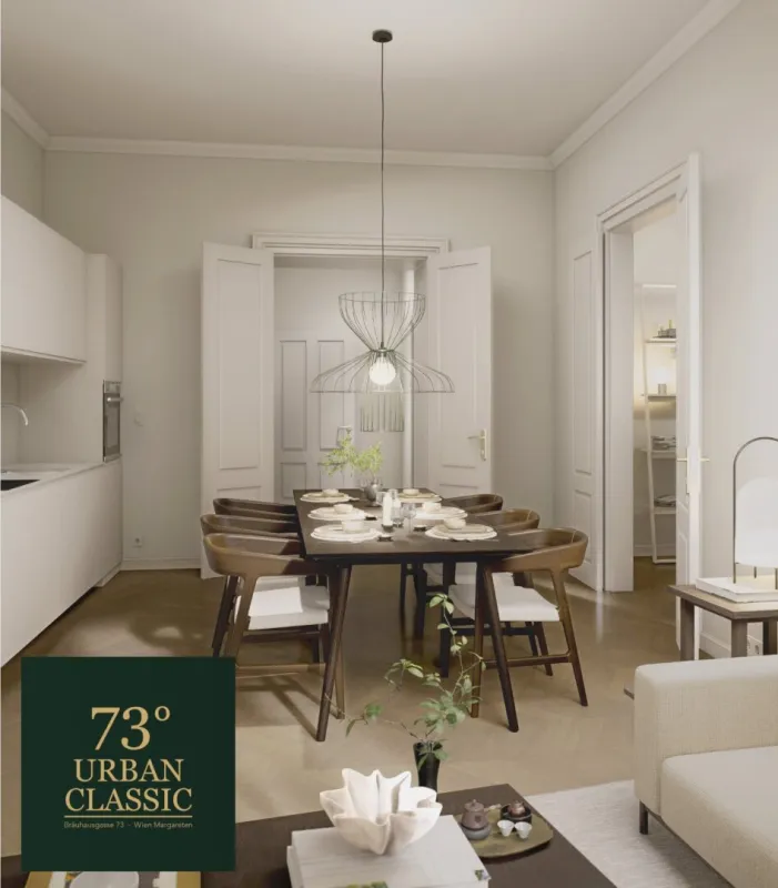 Altbau-Highlight in Margareten: Neu saniert, stilvoll & provisionsfrei! - Bild 1