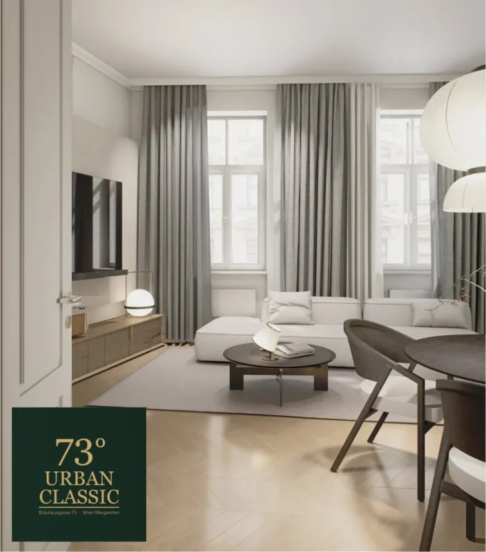 Eleganter Altbau trifft modernen Wohnkomfort – Erstbezug in 1050 Wien, provisionsfrei - Bild 1