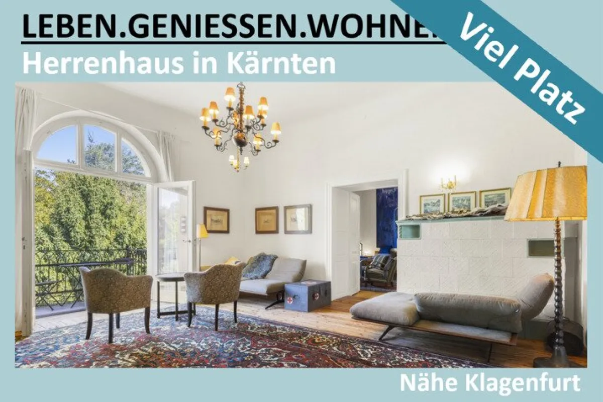 HERRENHAUS IN KÄRNTEN - Bild 1