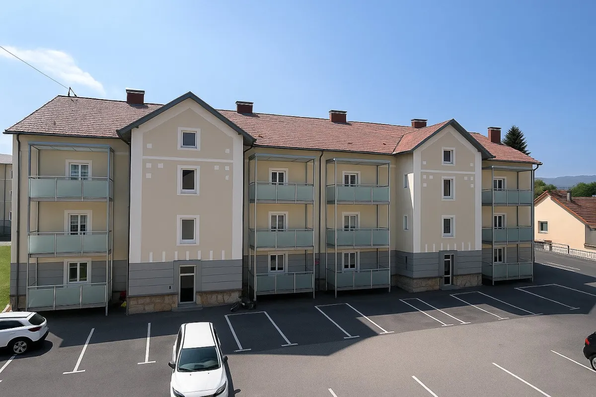 Gemütliche 3-Zimmer-Wohnung in Judenburg – Balkon & Küche - optional auch Garagen verfügbar - Bild 1