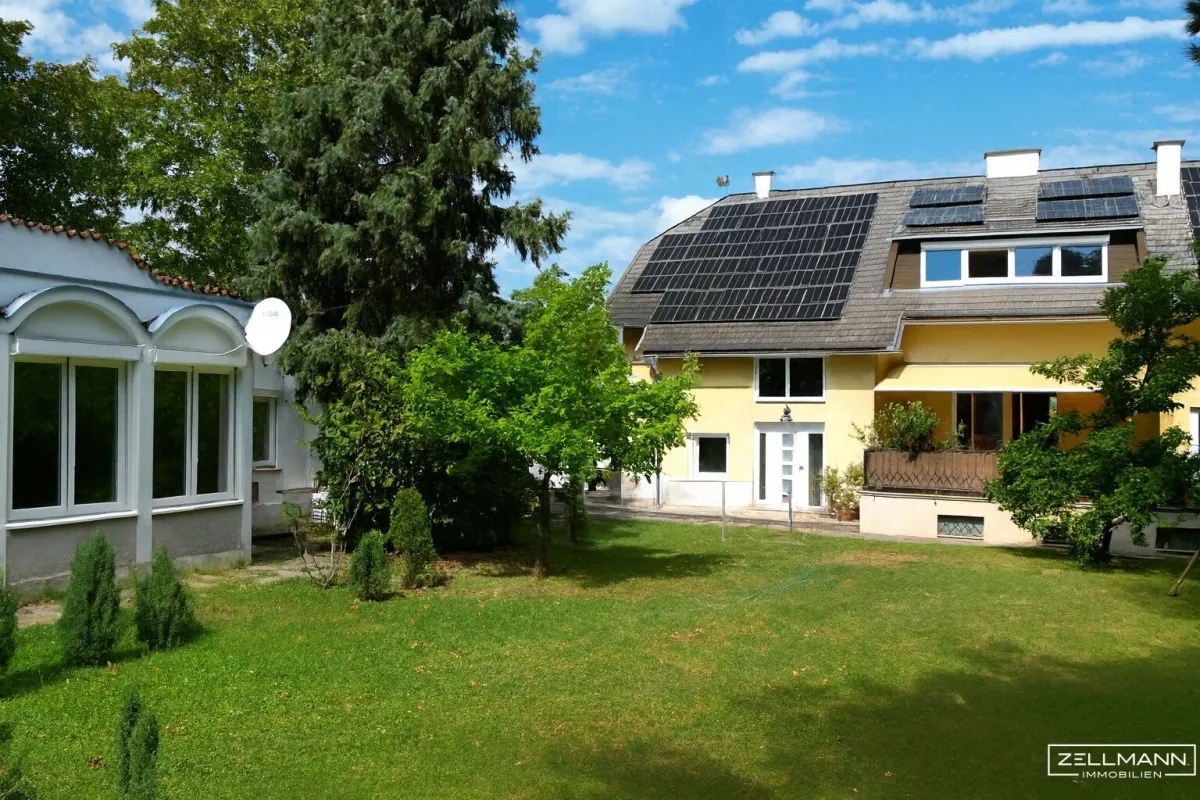 Energieeffiziente Villa mit Bungalow & Pool – herrliche Ruhelage im Villenviertel von Wien-Rodaun | ZELLMANN IMMOBILIEN - Bild 1