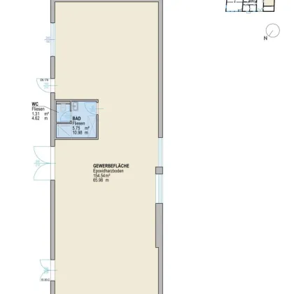 Vielseitige Gewerbefläche im Erdgeschoss (Erstbezug) – flexibel nutzbar und modern ausgestattet - Bild 2