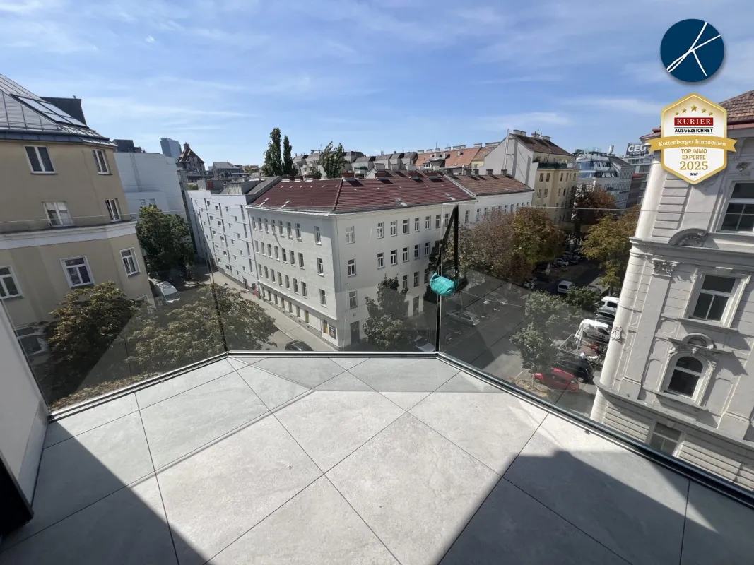 Superprojekt: ''Über den Baumwipfeln" TOP 49 MIT ZWEI TRAUMHAFTEN WEST-LOGGIEN - Bild 1