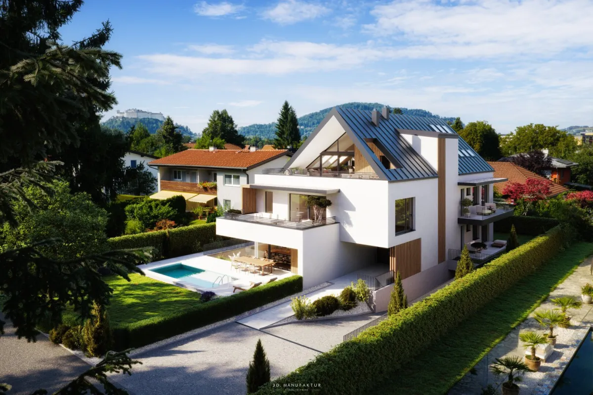 Architektur trifft Lebensqualität - exklusiv in Salzburg Herrnau - Bild 1