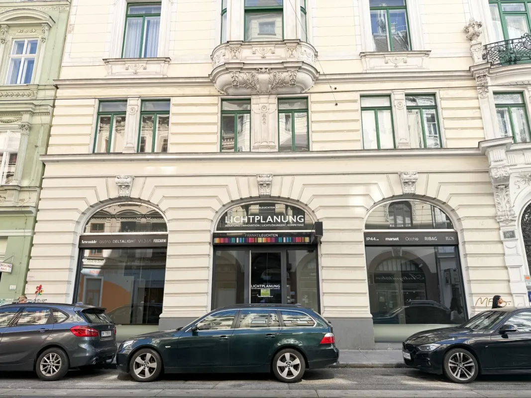 WESTBAHNSTRAßE - GESCHÄFTSLOKAL MIT GROßER KELLERFLÄCHE AB SOFORT VERFÜGBAR - Bild 1