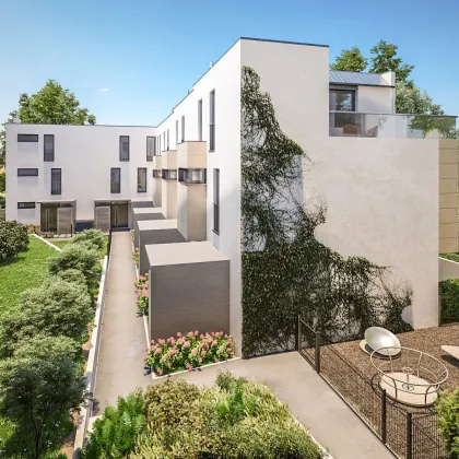 Erstbezug! Neubau-Reihenhaus mit Terrasse, Dachterrasse, Loggien & Garten (auch für Anleger) - Bild 3