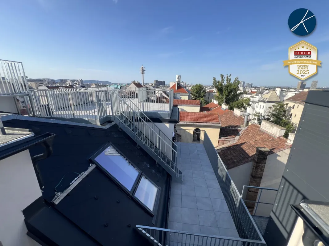 *Superprojekt: ''Über den Baumwipfeln" 11 NEUBAU-MIET-WOHNUNGEN MIT BALKONEN + SPEKTAKULÄREN PANORAMA-DACHTERRASSEN - Bild 1