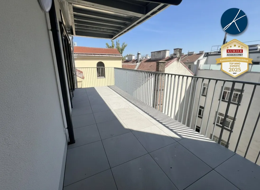 *Superprojekt: ''Über den Baumwipfeln" TOP 50 MIT ÜBERDACHTEM INNENHOF-BALKON (17,5 m²) - Bild 1