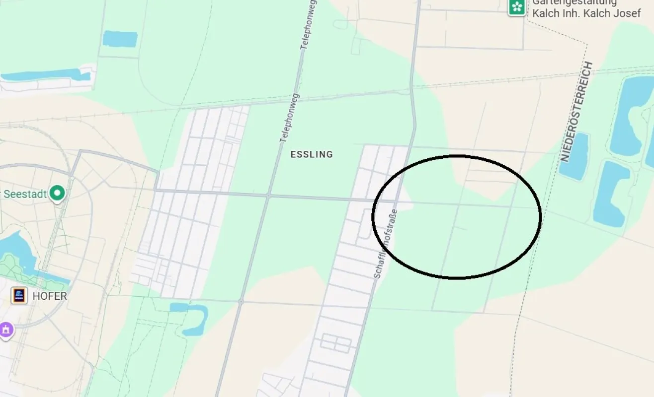 Ackergrundstück in Essling €130,-/m², keine Schutzzonen - Bild 1