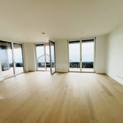 Luxuriöse Wohnung mit 65 m2 großem Balkon und Stadtblick in einem neuen, mehrstöckigen Premiumgebäude + Tiefgaragenplatz! 2. Bezirk. U2 - Bild 3