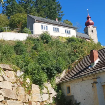 BURGIDYLL MIT NEUEM DACH UND ALTEN MAUERN IN MALERISCHER LANDSCHAFT INNEN SANIERUNGSBEDÜRFTIG - Bild 2