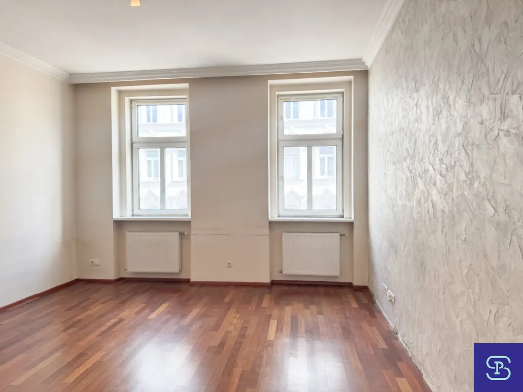 Sonnige 52m² Altbauwohnung mit Balkon Nähe Pilgramgasse - 1050 Wien - Bild 1