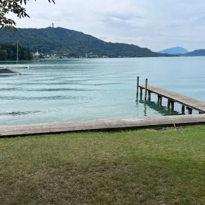 Kurzzeitvermietung erlaubt ! Blick auf Maria Wörth und Pyramidenkogel - Bild 2