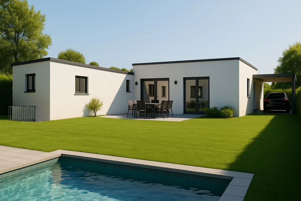 Neubau-Niedrigenergiehaus in Ruhelage von Wulkaprodersdorf – modern, effizient & bestens angebunden - PROVISIONSFREI - - Bild 1