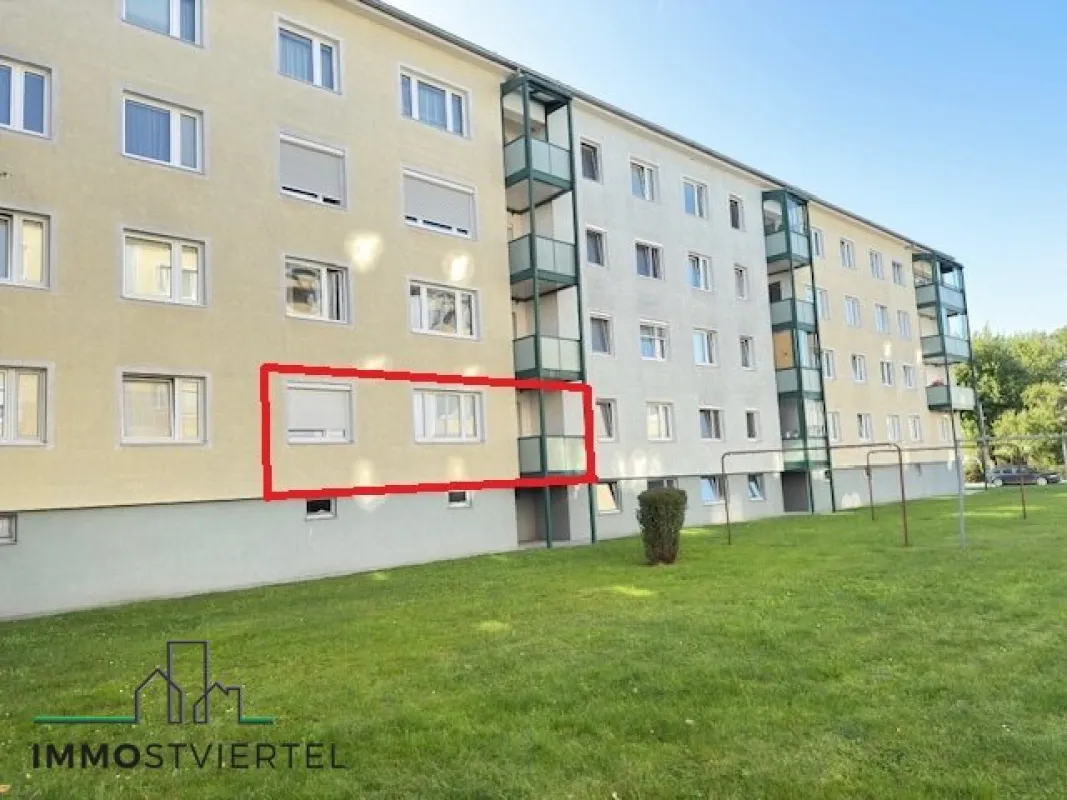 Gepflegte Eigentumswohnung mit Loggia in Amstetten! - Bild 1