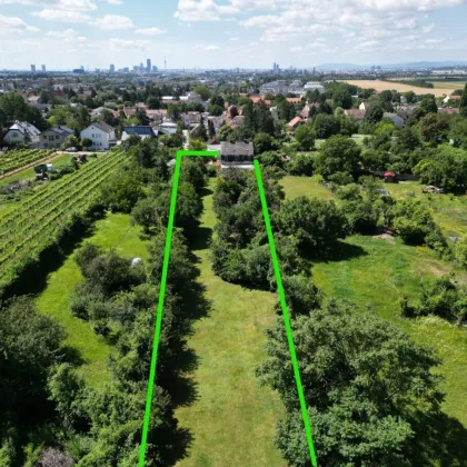 Wien-Stammersdorf: sanierungsbedürftiges Winzerhaus mit 2.285 m² Grund in Grünlage - Bild 2