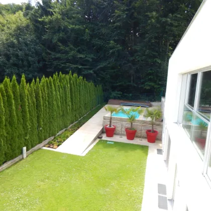 Architect-designed villa with heated saltwater pool - distant views and forest access - "a must see" - Bild 3