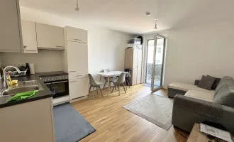 Moderne 1-Zi -Wohnung mit Balkon - nahe Millennium City (provisionsfrei)