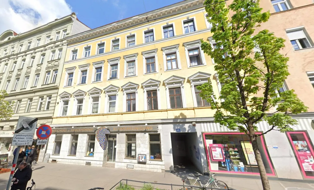 Große Geschäftseinheit in gut frequentierter Lage auf der Klosterneuburgerstraße direkt neben einer BIPA Filiale. - Bild 1