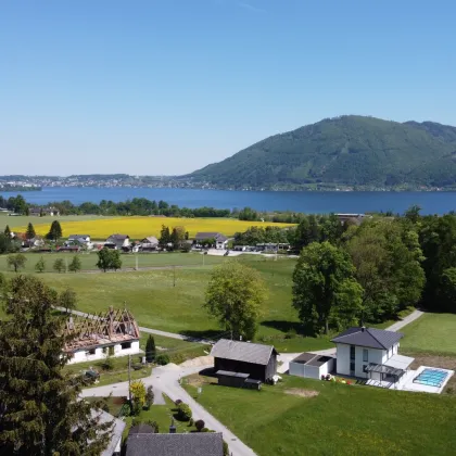 Prestige-Grundstück mit Traunsee-Panorama und Studie für eine Luxusvilla - Bild 3