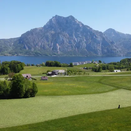 Prestige-Grundstück mit Traunsee-Panorama und Studie für eine Luxusvilla - Bild 2