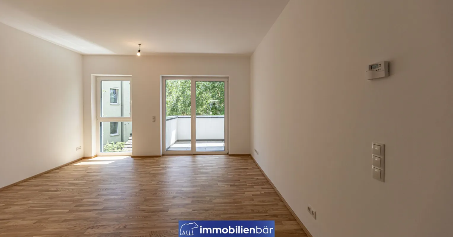 Ruhige Wohnung mit Balkon und Tischler-Küche - SILENTIA Linz Top 2 - Bild 1