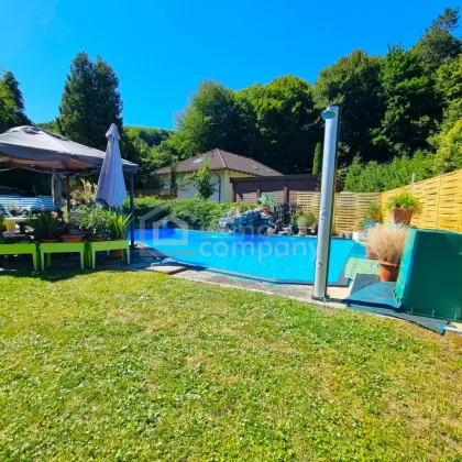 KAPITALANLAGE in PRESSBAUM: Charmantes Haus mit großem Pool - Bild 2